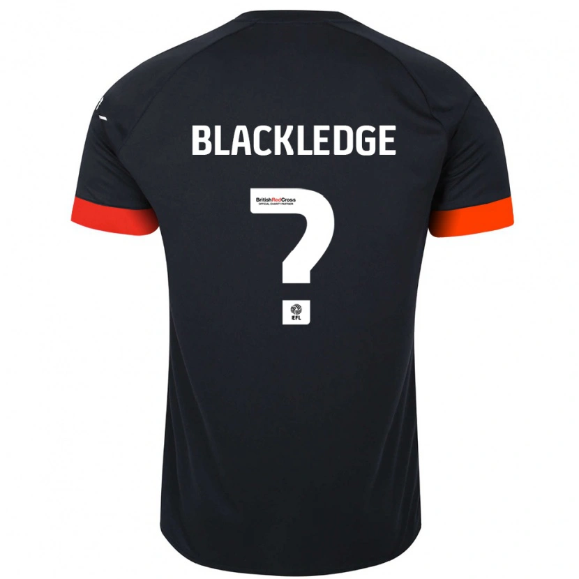 Danxen Kid Henry Blackledge #0 Black Orange Away Jersey 2024/25 T-Shirt