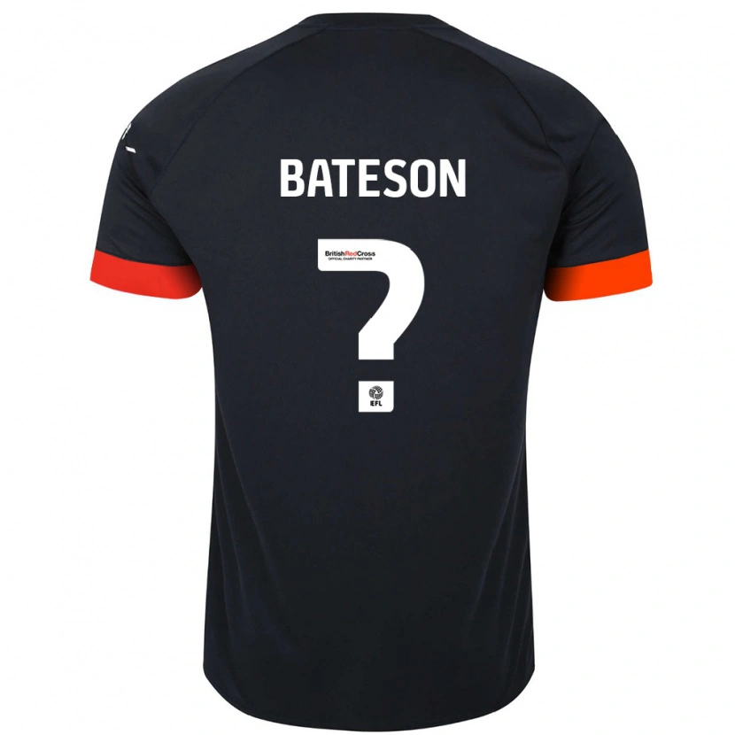 Danxen Kid Jack Bateson #0 Black Orange Away Jersey 2024/25 T-Shirt