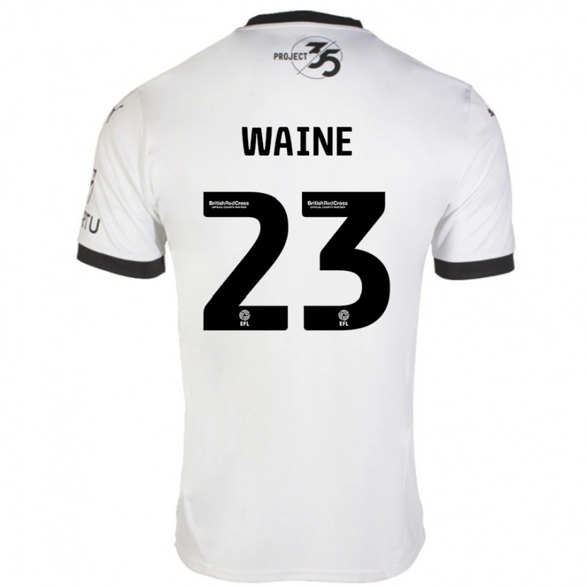 Danxen Kid Ben Waine #23 White Black Away Jersey 2024/25 T-Shirt