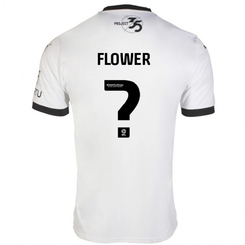 Danxen Kid Jack Flower #0 White Black Away Jersey 2024/25 T-Shirt