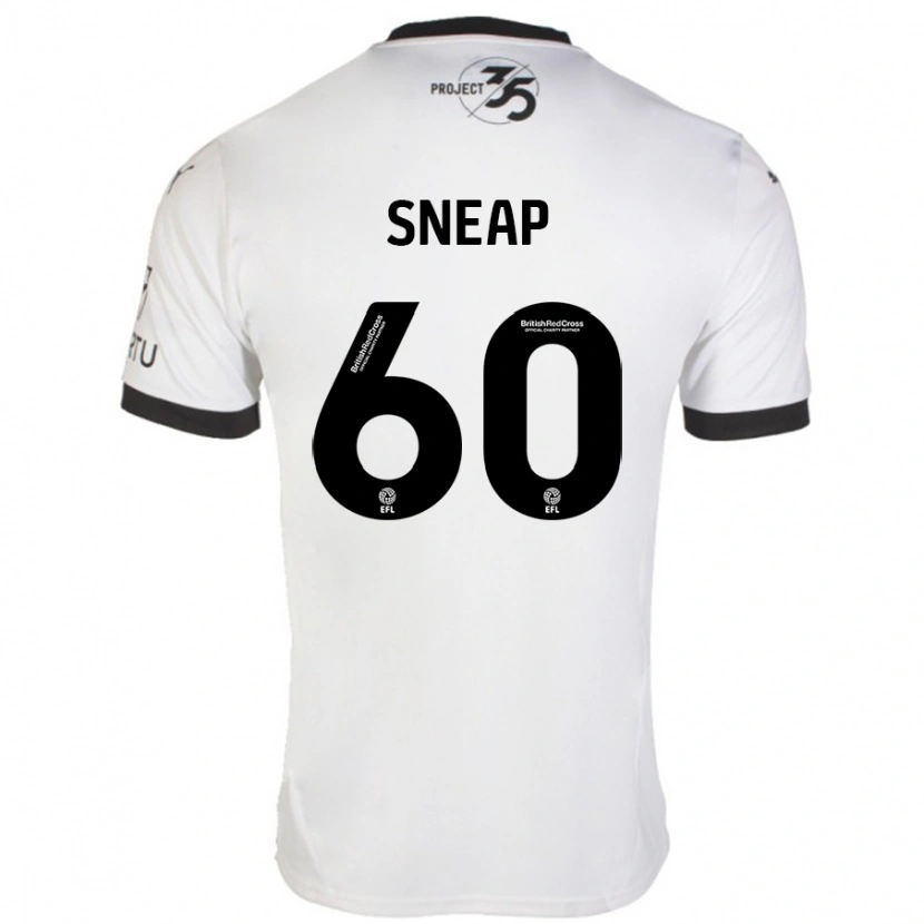 Danxen Kid Harley Sneap #60 White Black Away Jersey 2024/25 T-Shirt