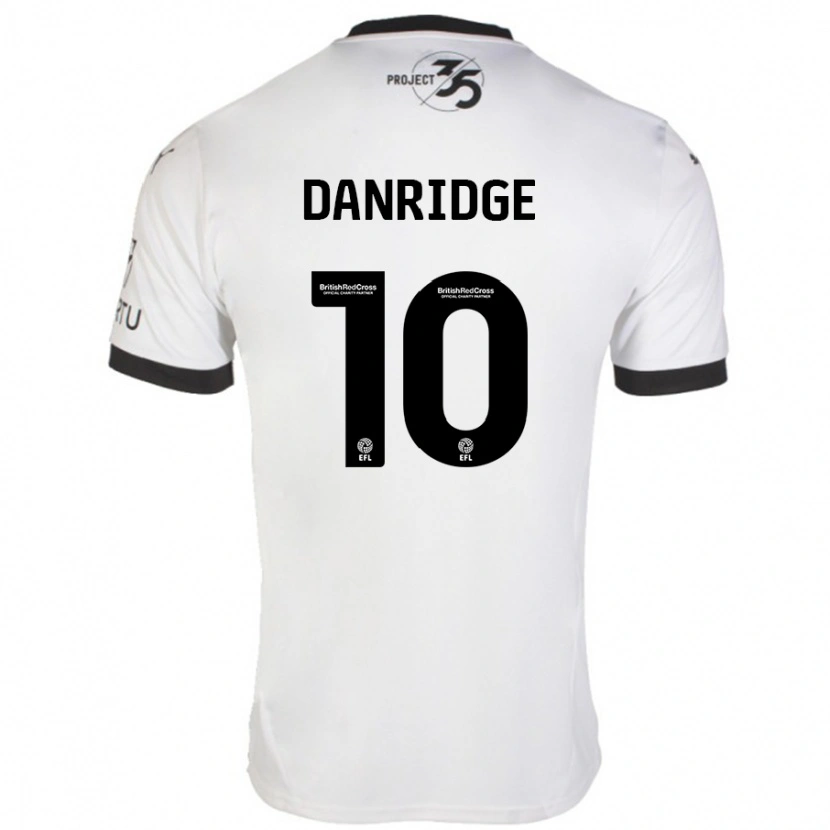 Danxen Kid Rebecca Danridge #10 White Black Away Jersey 2024/25 T-Shirt