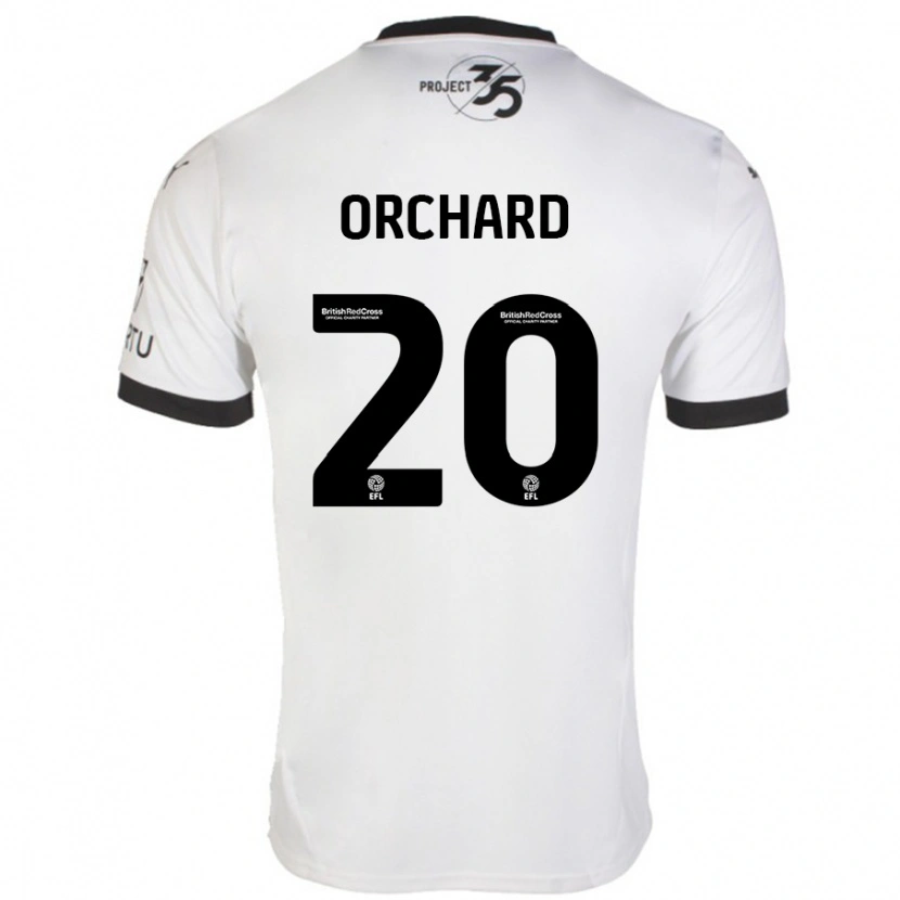 Danxen Kid Fern Orchard #20 White Black Away Jersey 2024/25 T-Shirt