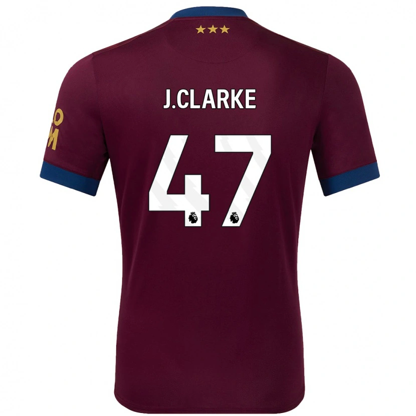 Danxen Kid Jack Clarke #47 Brown Away Jersey 2024/25 T-Shirt