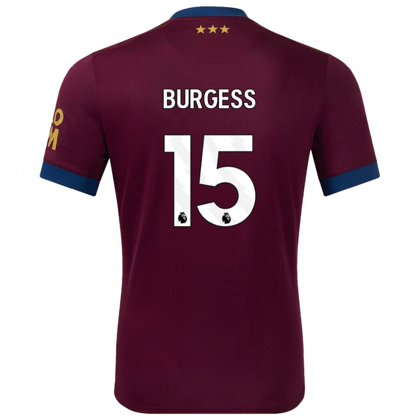 Danxen Kid Cameron Burgess #15 Brown Away Jersey 2024/25 T-Shirt