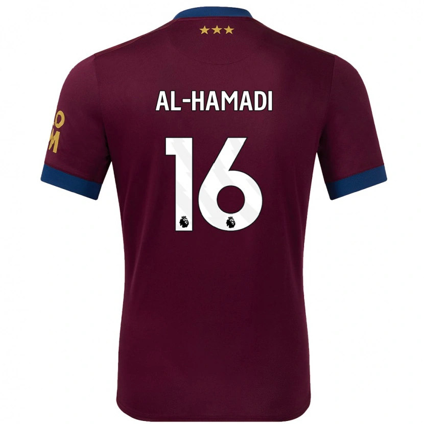 Danxen Kid Ali Al-Hamadi #16 Brown Away Jersey 2024/25 T-Shirt