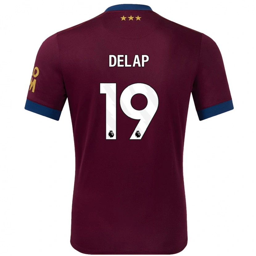 Danxen Kid Liam Delap #19 Brown Away Jersey 2024/25 T-Shirt