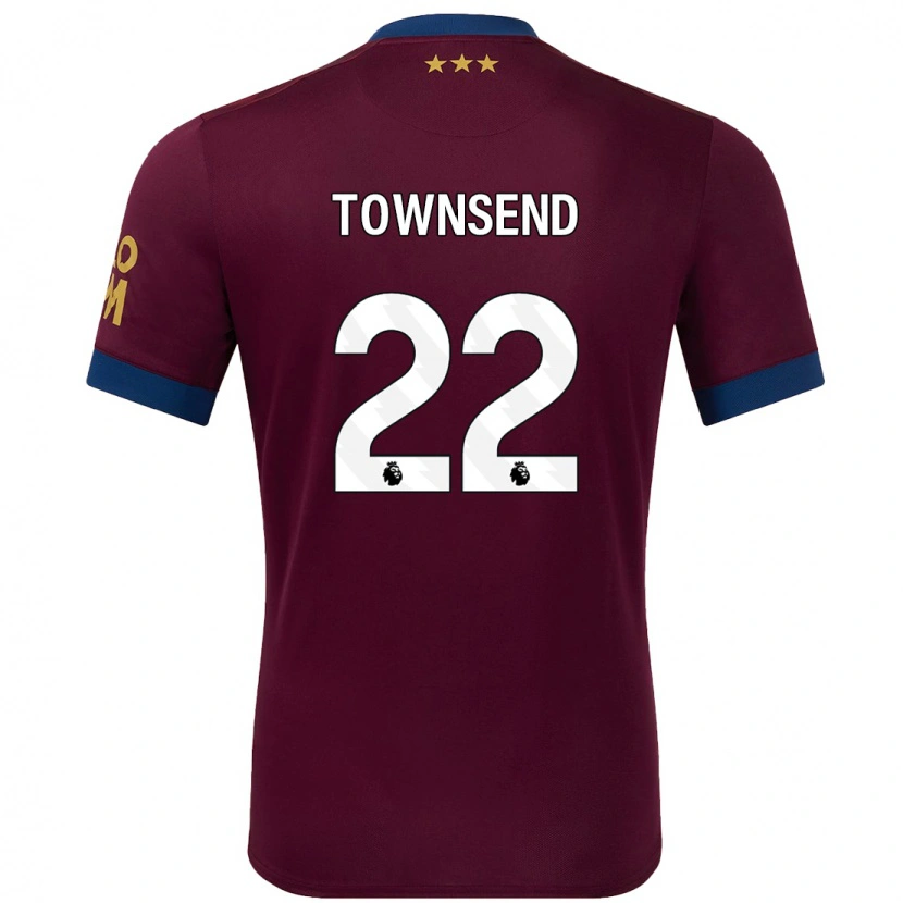 Danxen Kid Conor Townsend #22 Brown Away Jersey 2024/25 T-Shirt