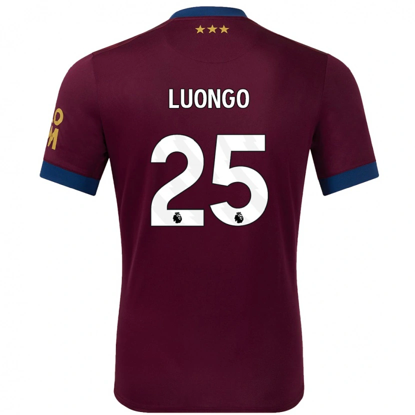 Danxen Kid Massimo Luongo #25 Brown Away Jersey 2024/25 T-Shirt