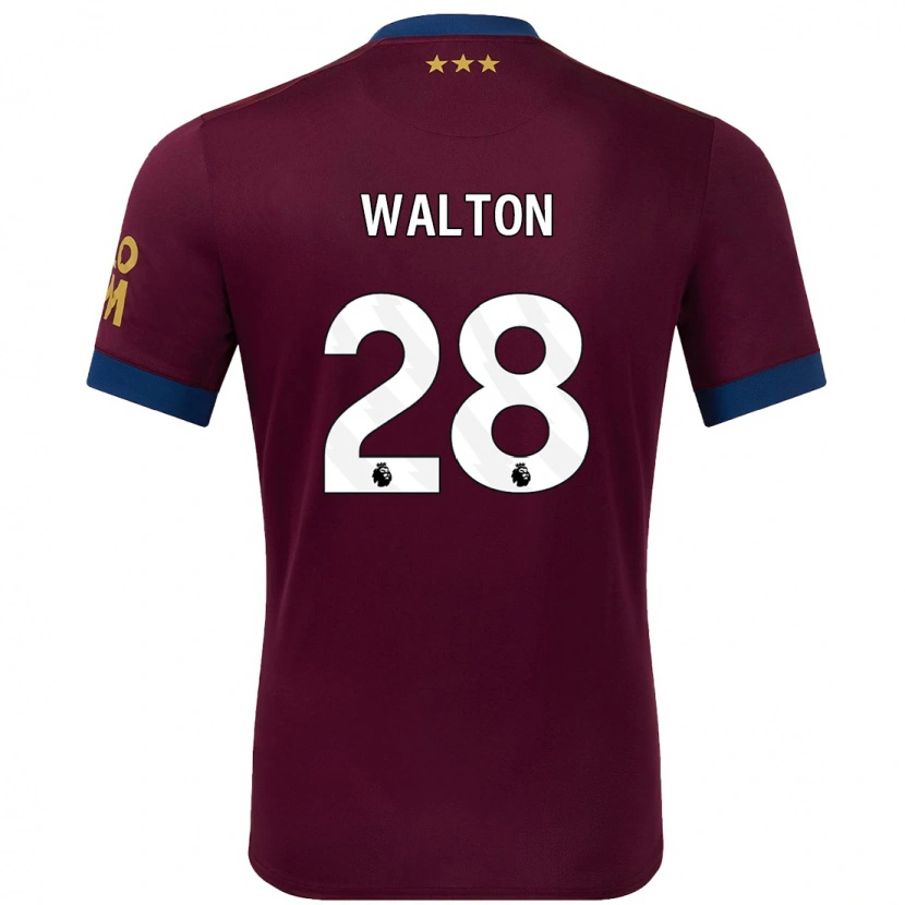 Danxen Kid Christian Walton #28 Brown Away Jersey 2024/25 T-Shirt