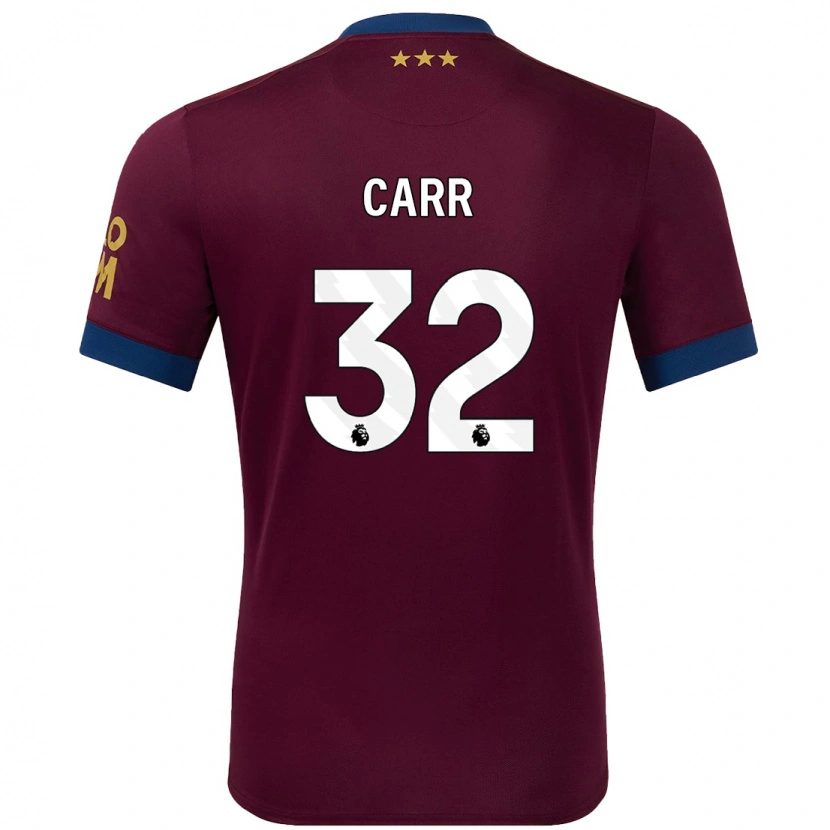 Danxen Kid Ryan Carr #32 Brown Away Jersey 2024/25 T-Shirt