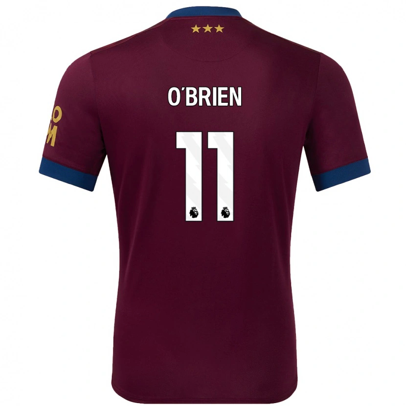 Danxen Kid Lucy O'brien #11 Brown Away Jersey 2024/25 T-Shirt