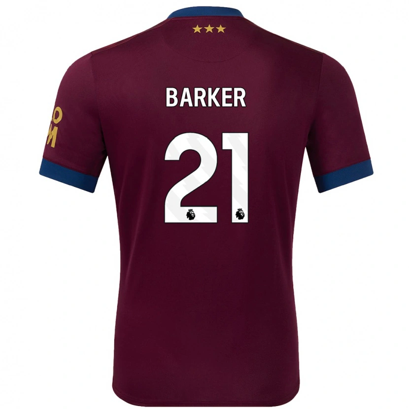 Danxen Kid Maisy Barker #21 Brown Away Jersey 2024/25 T-Shirt