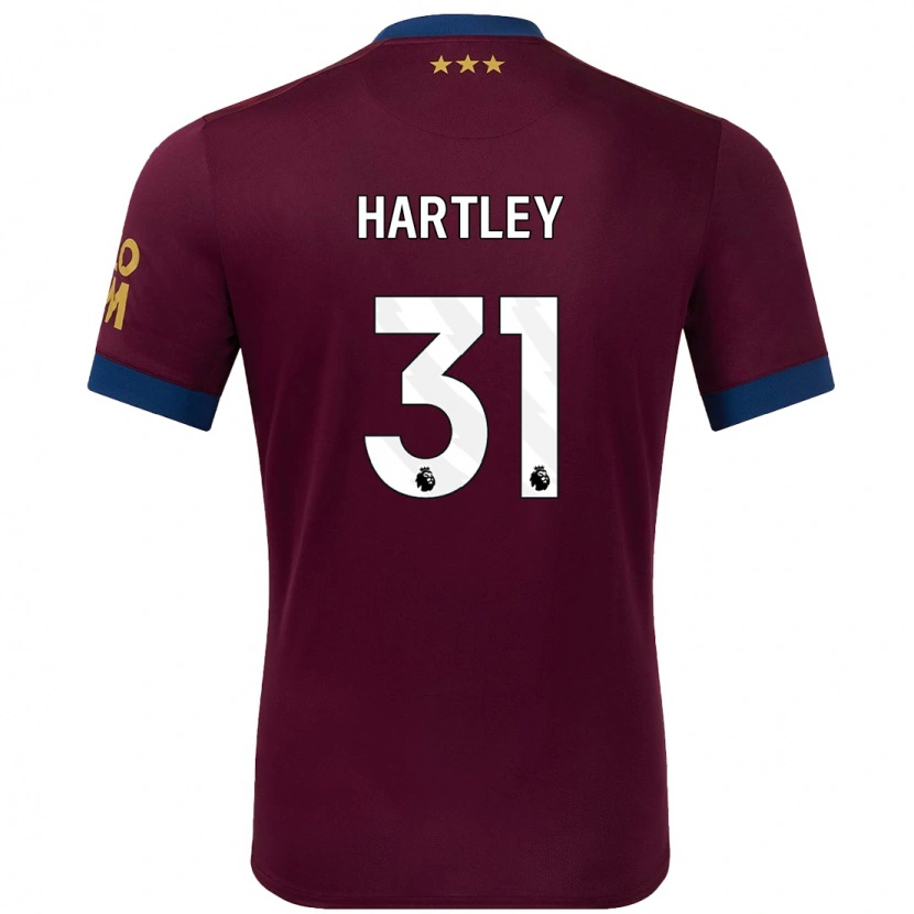 Danxen Kid Laura Hartley #31 Brown Away Jersey 2024/25 T-Shirt