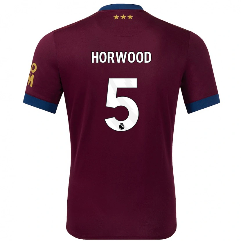 Danxen Kid Bonnie Horwood #5 Brown Away Jersey 2024/25 T-Shirt