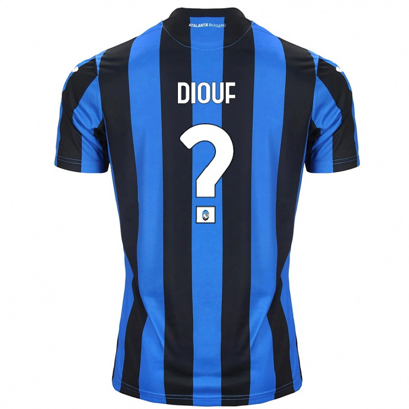 Danxen Men Cheikh Diouf #0 Blue Black Home Jersey 2024/25 T-Shirt