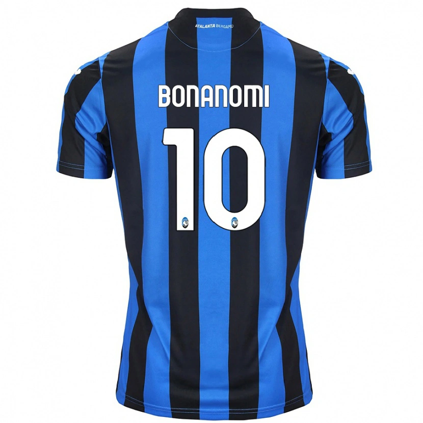 Danxen Men Andrea Bonanomi #10 Blue Black Home Jersey 2024/25 T-Shirt