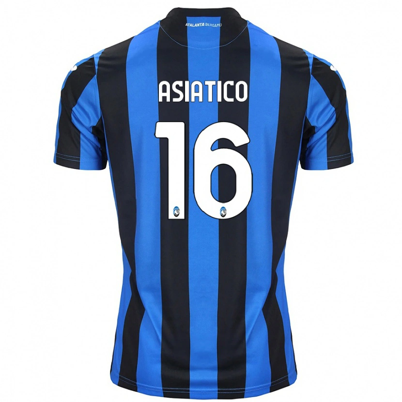 Danxen Men Pietro Asiatico #16 Blue Black Home Jersey 2024/25 T-Shirt