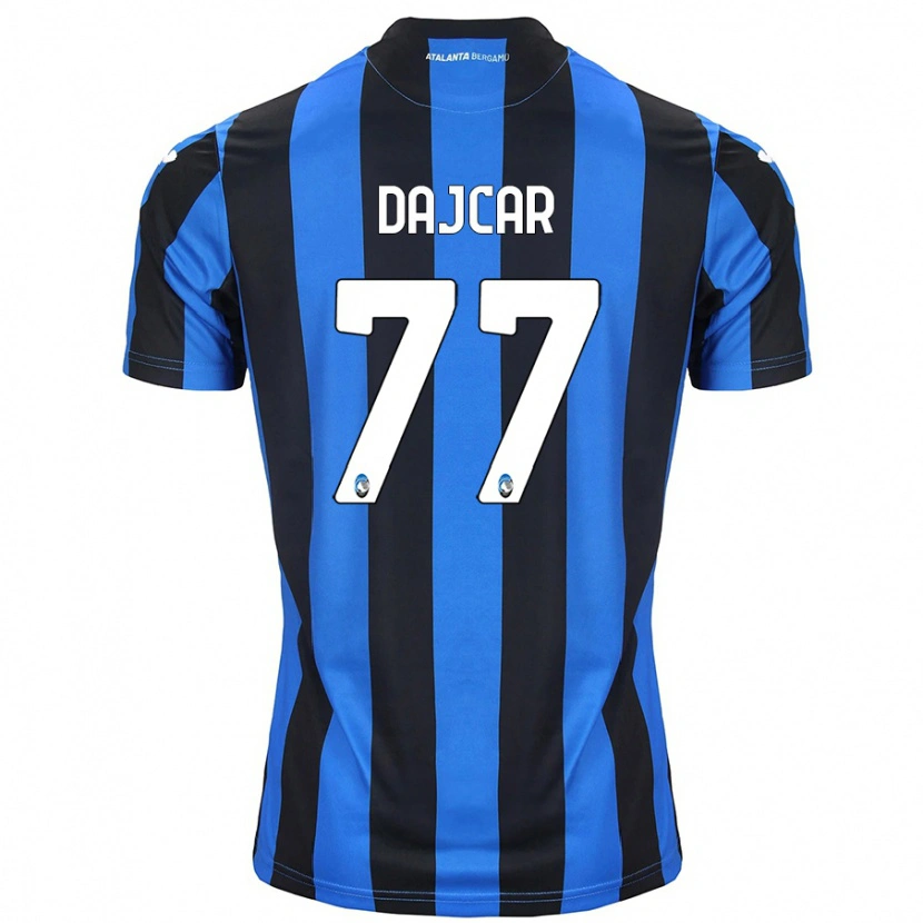 Danxen Men Matevz Dajcar #77 Blue Black Home Jersey 2024/25 T-Shirt