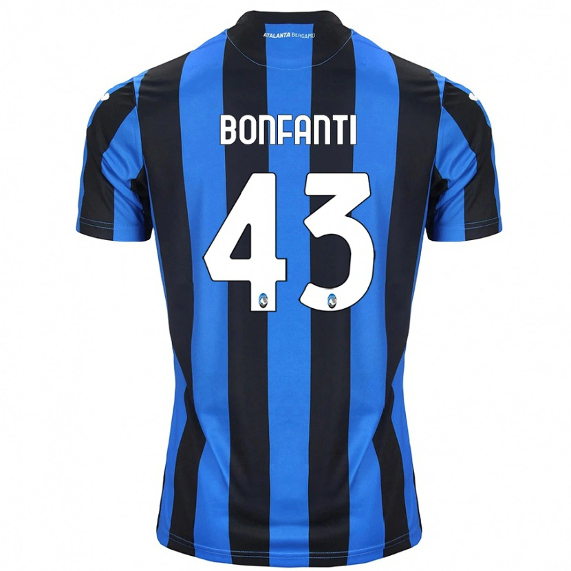 Danxen Men Giovanni Bonfanti #43 Blue Black Home Jersey 2024/25 T-Shirt