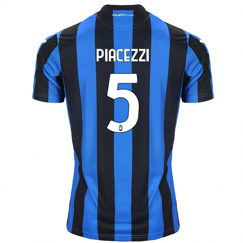 Danxen Men Eleonora Piacezzi #5 Blue Black Home Jersey 2024/25 T-Shirt