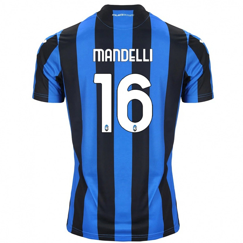 Danxen Men Giulia Mandelli #16 Blue Black Home Jersey 2024/25 T-Shirt