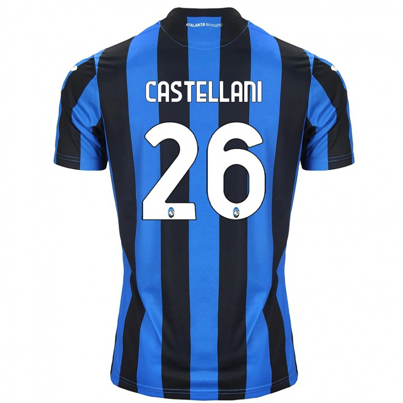 Danxen Men Eleonora Castellani #26 Blue Black Home Jersey 2024/25 T-Shirt