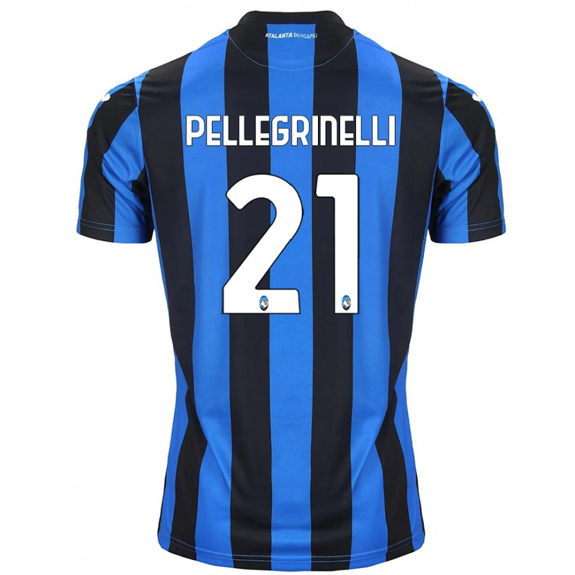 Danxen Men Giorgia Pellegrinelli #21 Blue Black Home Jersey 2024/25 T-Shirt