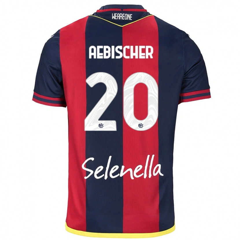 Danxen Men Michel Aebischer #20 Red Royal Blue Home Jersey 2024/25 T-Shirt