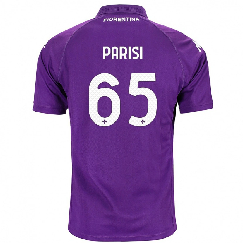 Danxen Men Fabiano Parisi #65 Purple Home Jersey 2024/25 T-Shirt