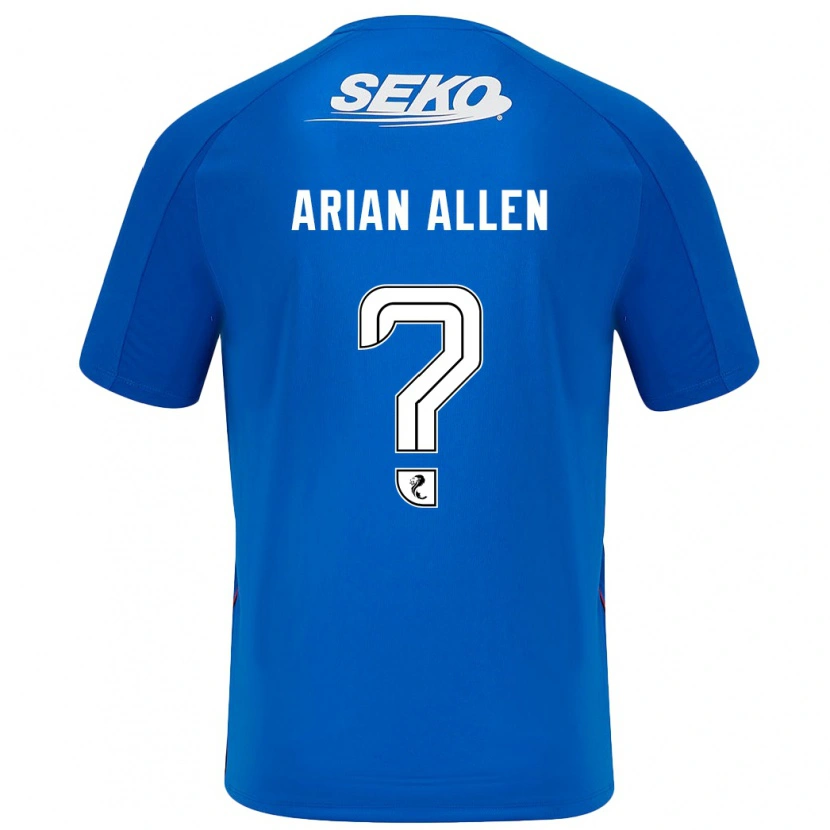 Danxen Men Arian Allen #0 Dark Blue Home Jersey 2024/25 T-Shirt