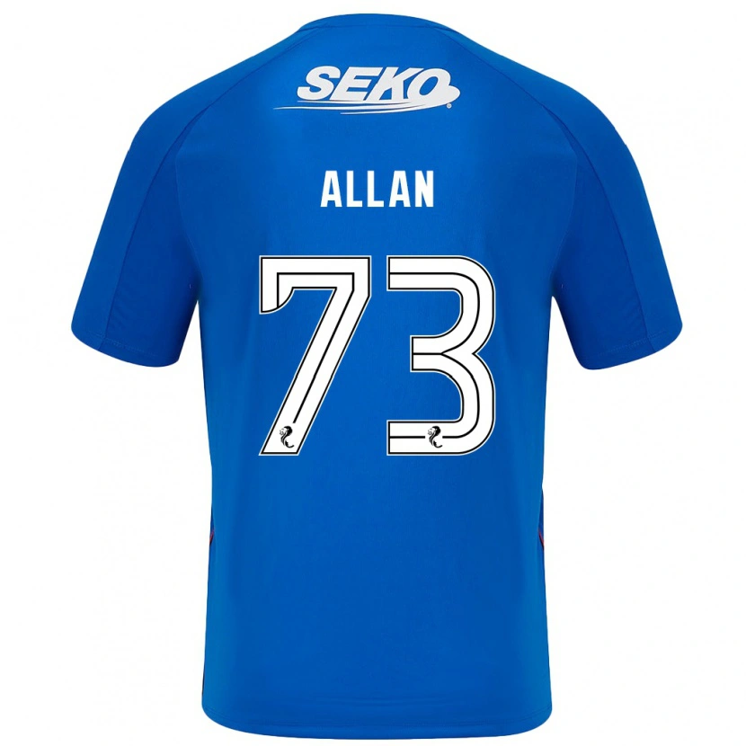 Danxen Men Connor Allan #73 Dark Blue Home Jersey 2024/25 T-Shirt