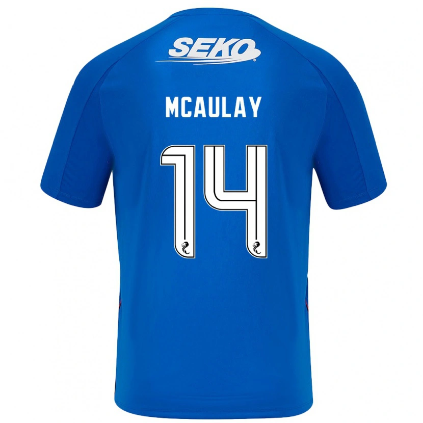 Danxen Men Mia Mcaulay #14 Dark Blue Home Jersey 2024/25 T-Shirt