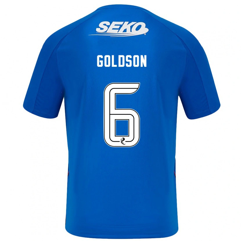 Danxen Men Connor Goldson #6 Dark Blue Home Jersey 2024/25 T-Shirt