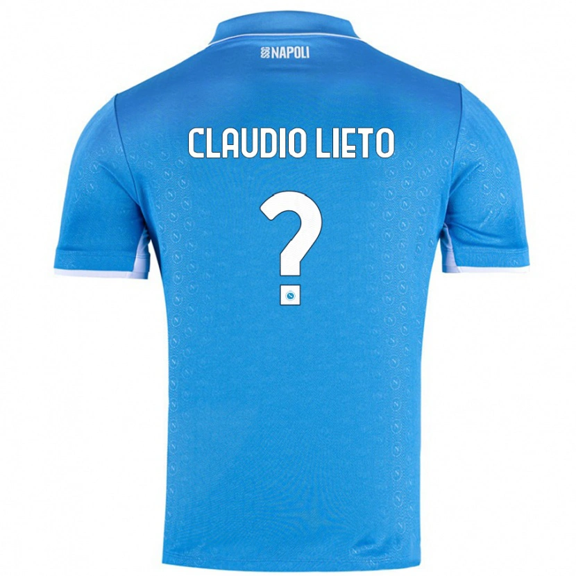 Danxen Men Claudio Lieto #0 Sky Blue Home Jersey 2024/25 T-Shirt