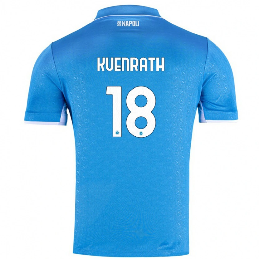 Danxen Men Melanie Kuenrath #18 Sky Blue Home Jersey 2024/25 T-Shirt