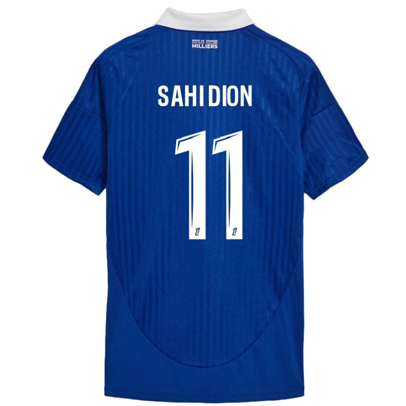 Danxen Men Moïse Sahi Dion #11 Blue White Home Jersey 2024/25 T-Shirt