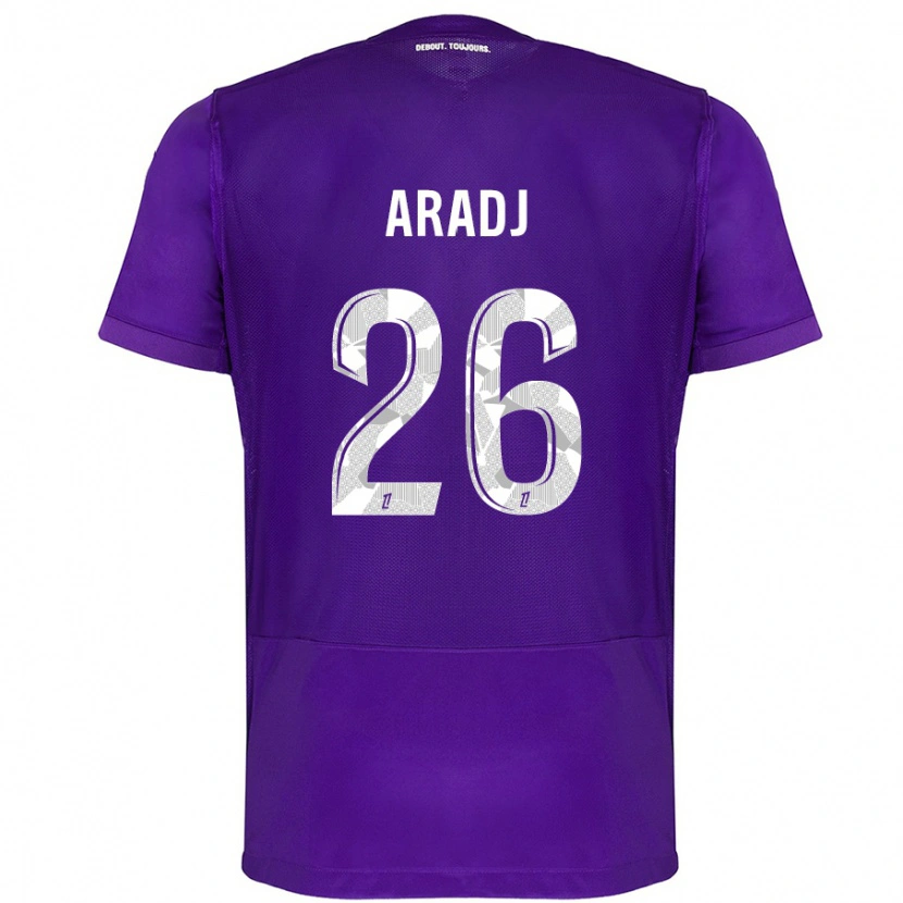 Danxen Men Ylies Aradj #26 Purple White Home Jersey 2024/25 T-Shirt