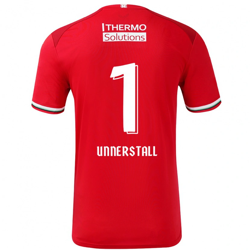 Danxen Men Lars Unnerstall #1 Red White Home Jersey 2024/25 T-Shirt