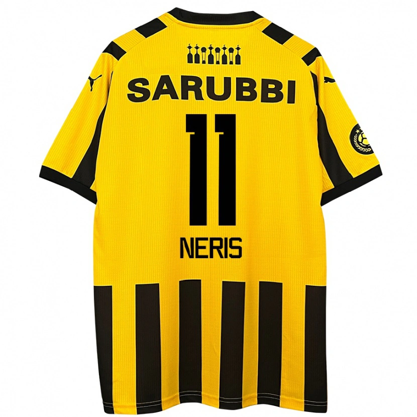 Danxen Men José Neris #11 Yellow Black Home Jersey 2024/25 T-Shirt