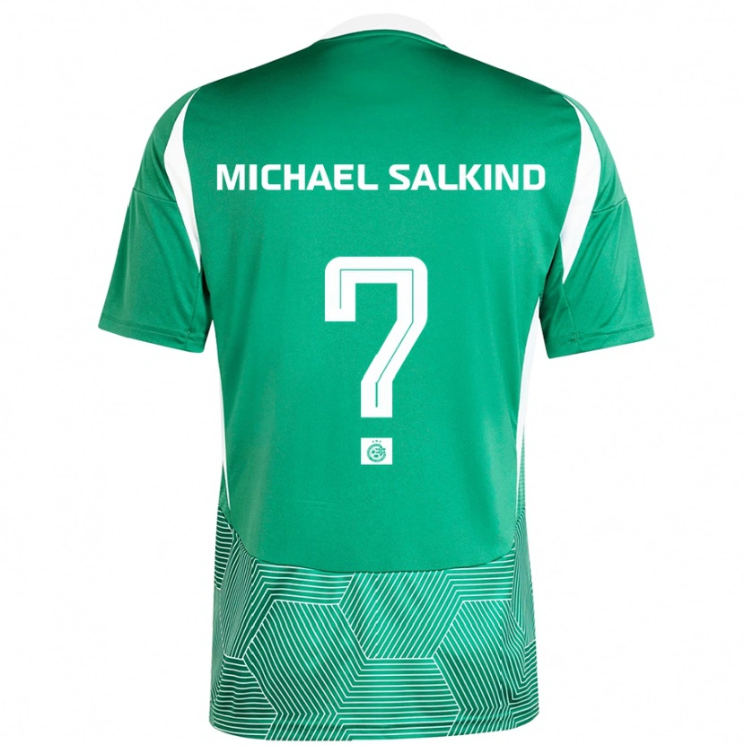 Danxen Men Liav Michael Salkind #0 Green White Home Jersey 2024/25 T-Shirt