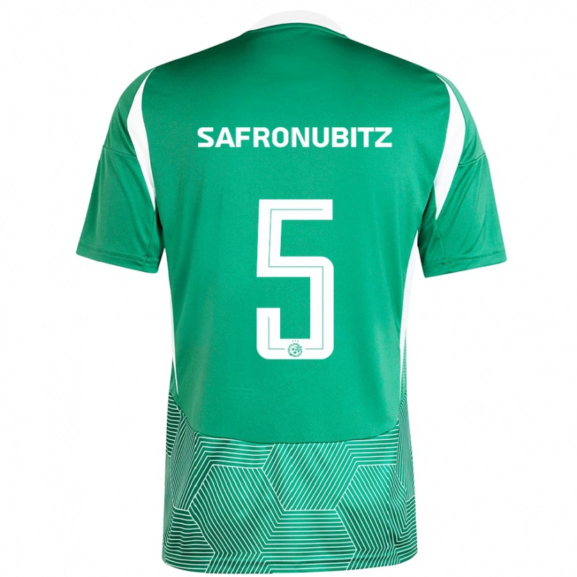 Danxen Men Dan Safronubitz #5 Green White Home Jersey 2024/25 T-Shirt