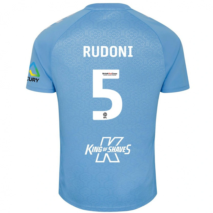 Danxen Men Jack Rudoni #5 Blue White Home Jersey 2024/25 T-Shirt