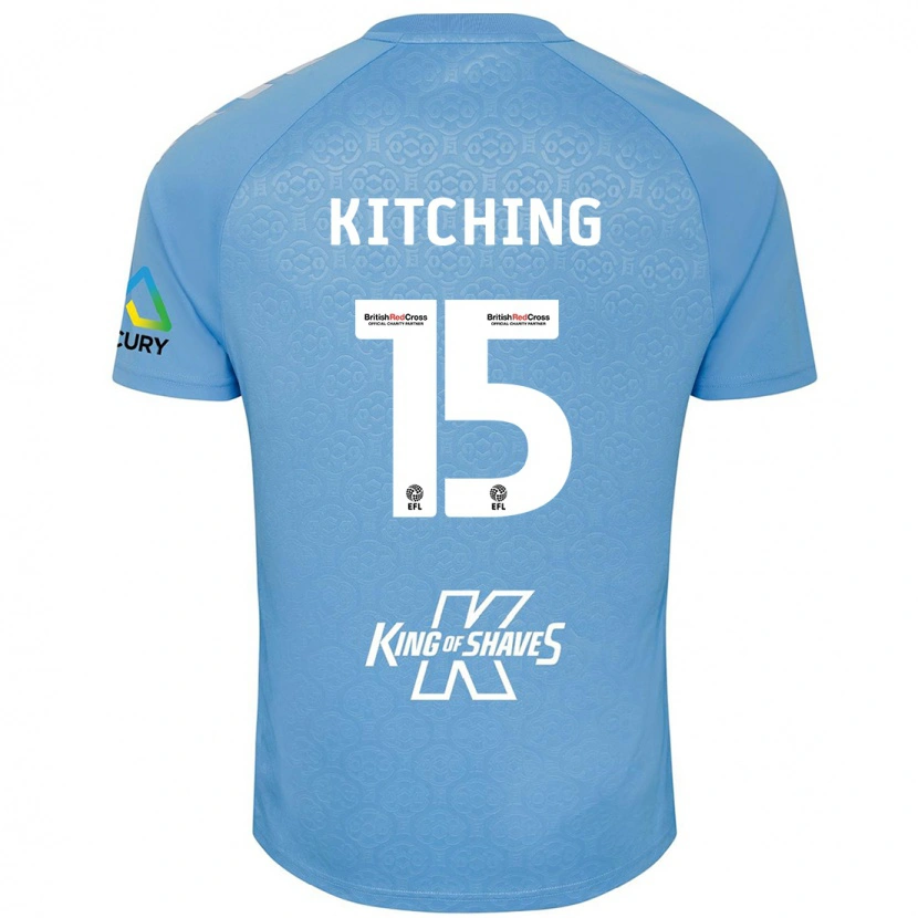 Danxen Men Liam Kitching #15 Blue White Home Jersey 2024/25 T-Shirt