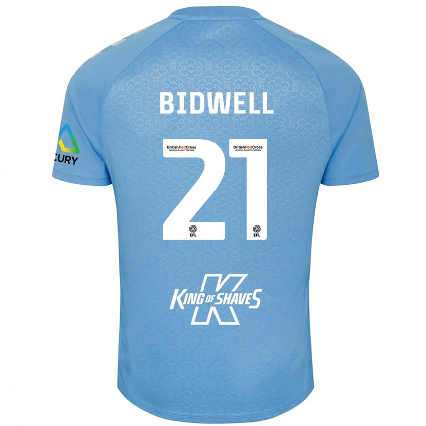 Danxen Men Jake Bidwell #21 Blue White Home Jersey 2024/25 T-Shirt