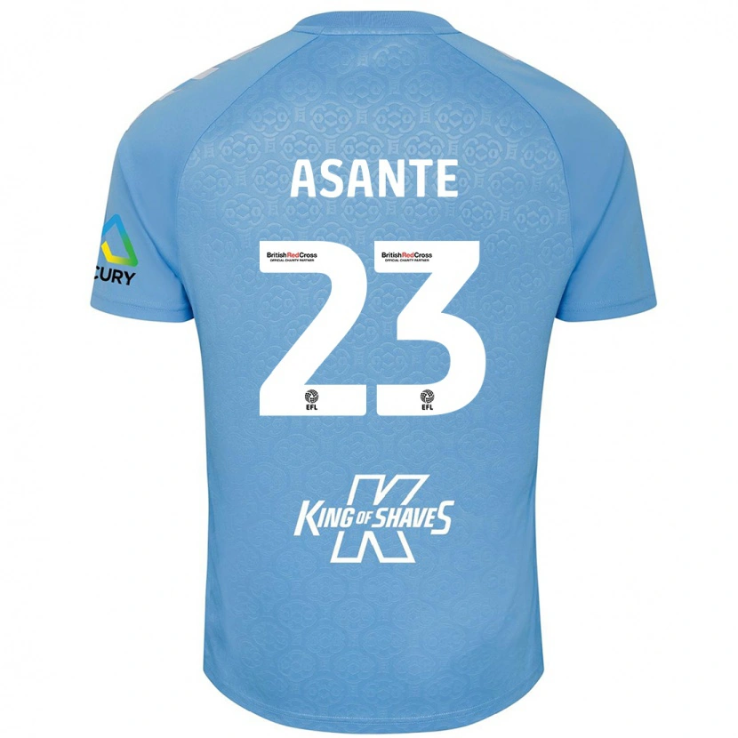 Danxen Men Brandon Thomas-Asante #23 Blue White Home Jersey 2024/25 T-Shirt