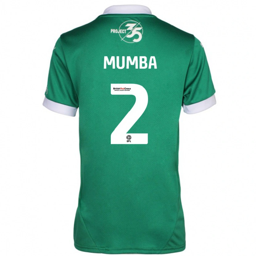 Danxen Men Bali Mumba #2 Green White Home Jersey 2024/25 T-Shirt