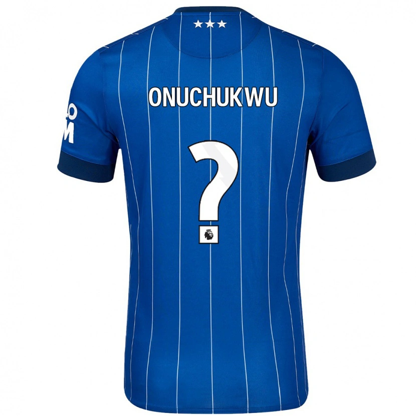 Danxen Men Abube Onuchukwu #0 Navy Blue Home Jersey 2024/25 T-Shirt