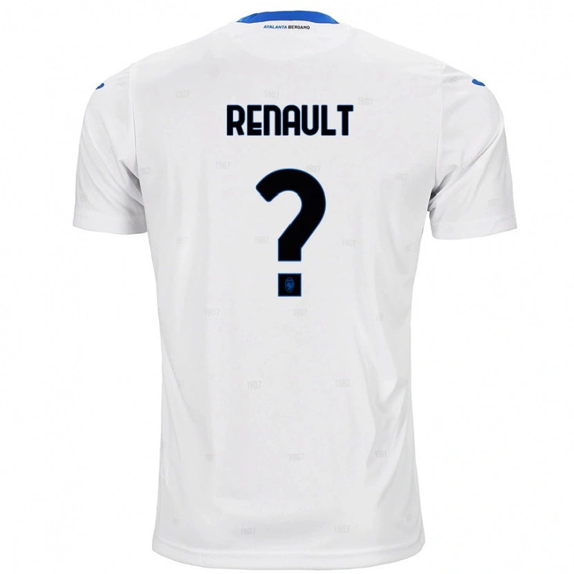 Danxen Men Guillaume Renault #0 White Away Jersey 2024/25 T-Shirt