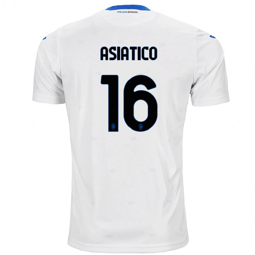 Danxen Men Pietro Asiatico #16 White Away Jersey 2024/25 T-Shirt